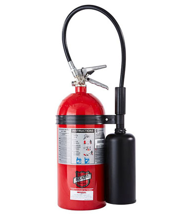 BUCKEYE - Carbon Dioxide (CO2) Fire Extinguisher ขนาด 10 ปอนด์