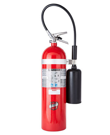 BUCKEYE - Carbon Dioxide (CO2) Fire Extinguisher ขนาด 15 ปอนด์