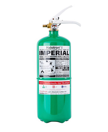 Halotron - (Clean Agent) Fire Extinguisher ขนาด 5 ปอนด์