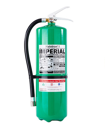 Halotron - (Clean Agent) Fire Extinguisher ขนาด 15 ปอนด์