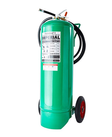 Halotron - (Clean Agent) Fire Extinguisher ขนาด 100 ปอนด์