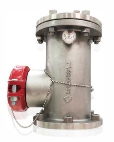 Luke - Cylinder Valve 4" Stainless Steel Valve